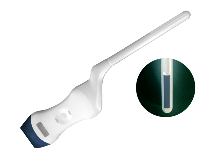 FDA CE ISO13485 128-элементный беспроводной ручной ультразвуковой датчик с линейной и трансректальной двойной головкой для урологии